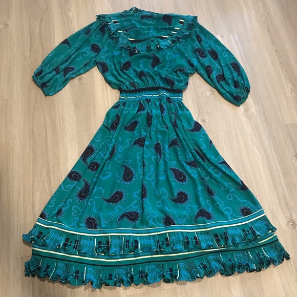 ✨ Vintage Paisley Diane Von Furstenburg Dress ✨ - Picture 9 of 9